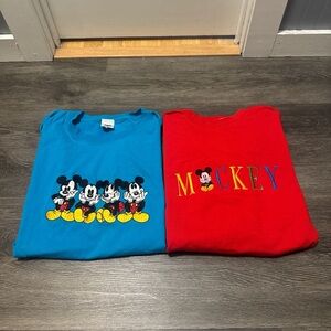 Vintage Disney Mickey Tees